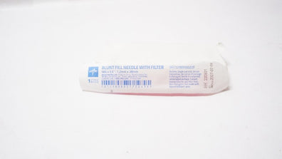Medline SYR110022F Blunt Fill Ndle with Filter 18G x 1-1/2inch